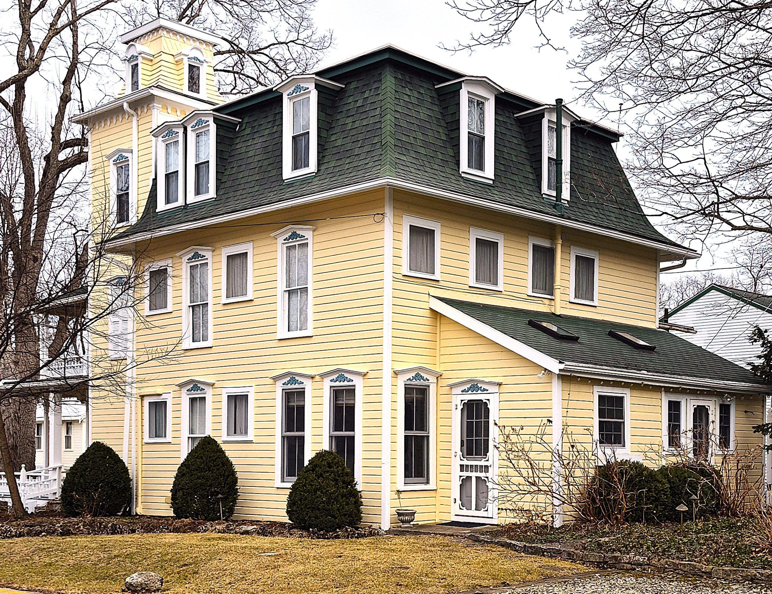 Exterior detail work